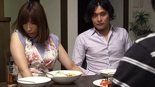 VKO-015 Japanese wife porn tubes – Husband asked his 2 borrowers to come to the house and fuck his wife